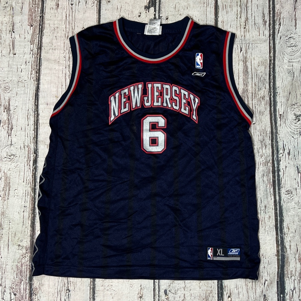 Kenyon Martin New Jersey Nets Reebok NBA Basketball Boys Kids Youth Jersey